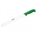 Stalgast Schinkenmesser, HACCP, Griff grün, Stahlklinge 28 cm