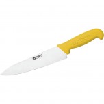 Stalgast Kochmesser, HACCP, Griff gelb, Stahlklinge 26 cm