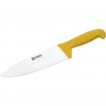 Stalgast Küchenmesser, HACCP, Griff rot, Stahlklinge 26 cm