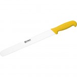 Stalgast Schinkenmesser, HACCP, Griff gelb, Stahlklinge 28 cm