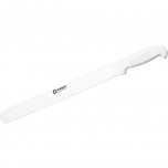 Stalgast Schinkenmesser, HACCP, Griff weiß, Stahlklinge 28,5 cm