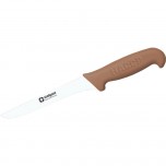 Stalgast Ausbeinmesser, HACCP, Griff braun, Stahlklinge 16 cm