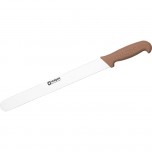 Stalgast Schinkenmesser, HACCP, Griff braun, Stahlklinge 28 cm