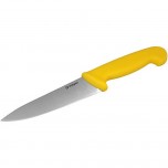 Stalgast Küchenmesser, HACCP, Griff gelb, Edelstahlklinge 16 cm