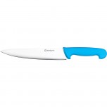 Stalgast Küchenmesser, HACCP, Griff blau, Edelstahlklinge 22 cm