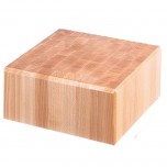 Hackblock aus Holz mit Untergestell, 40 x 50 x 85 cm (BxTxH)