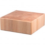 Hackblock aus Holz, 40 x 40 x 10 cm (BxTxH)