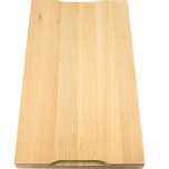 Schneidbrett aus Holz, 400 x 300 x 40 mm (BxTxH)
