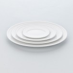 Serie Apulia A Platte mit Fahne oval Ø 160 mm