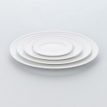 Serie Apulia A Platte mit Fahne oval Ø 310 mm