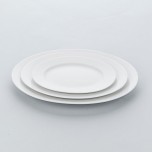 Serie Apulia E Platte  mit Fahne oval 240 x 175 mm