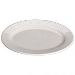 Serie Elegantia Platte mit Fahne oval 260 x 190 mm