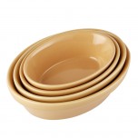 Auflaufform rund, Farbton Natur Ø 120mm