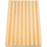 Schneidbrett aus Buchenholz 400 x 250 x 30 mm