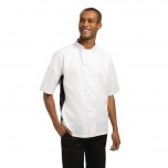 Whites Nevada Kochjacke kurzärmelig weiß L