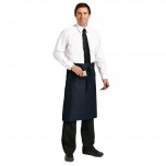Uniform Works Bistroschürze marineblau