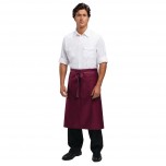Uniform Works Bistroschürze bordeaux