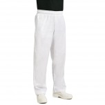 Chef Works Unisex Kochhose Easyfit weiß L