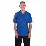 Unisex Poloshirt königsblau L