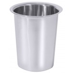 Besteckköcher, ungelocht 8 cm hoch