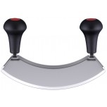 Wiegemesser zweischneidig 22 cm, mit PP-Griffen