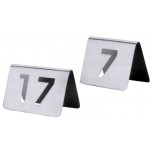 Tischnummernschild ausgestanzt Sammelartikelnummer