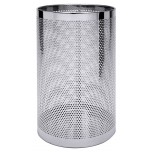Papierkorb / Schirmständer perforiert, 50 cm Höhe