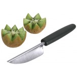 Fruchtdekorierer 20,5 cm mit schwarzem PA-Griff