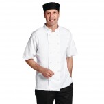Whites Boston Kochjacke kurzärmelig weiß S