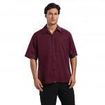 Chef Works Unisex Cool Vent Kochhemd bordeaux L