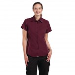 Chef Works Cool Vent Damen Kochhemd bordeaux L
