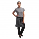 Chef Works Urban Chesapeake Vorbinder mit breiten Streifen schwarz