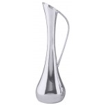 Blumenvase 17,5 cm, versilbert nur für Trockenblumen