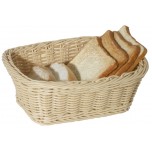 Polyrattan-Korb, eckig 23 cm 