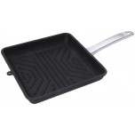 Bratpfanne, quadratisch 24 cm mit Titan-Alu-Beschichtung