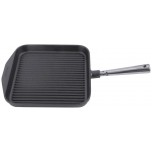 Eisenguss-Grillpfanne quadratisch 24 cm