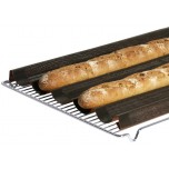 Backmatte GN 1/1 für Baguette und Brötchen aus Silikon
