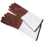 Paar Lederhandschuhe 45 cm 