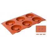 Silikon-Backmatte Savarin, 7 cm