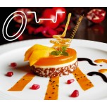 Backmatte Ovale Savarin 80 x 60 mm, Flexipan, schwarz