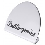 Schild 10 cm, beschreibbar 