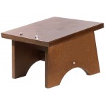 Fassbierbock, dunkel gebeizt 35 x 35 x 25 cm Massivholz