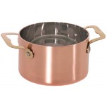Cocotte 9 cm aus Kupfer/Edelstahl