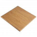 Werzalit quadratische Tischplatte Eiche Effekt 60cm