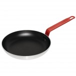 Vogue Antihaft Aluminium Bratpfanne mit rotem Griff 24cm