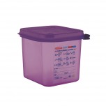 Araven GN1/6 Lebensmittelbehälter aus Silikon 2,6L