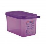 Araven GN1/4 Lebensmittelbehälter aus Silikon 4,3L