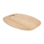 T&G Woodware abgerundete Bretter Heveaholz 36 x 26cm