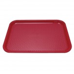 Kristallon Fast Food Tablett 305 x 415mm rot