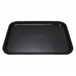 Kristallon Fast Food Tablett 305 x 415mm schwarz